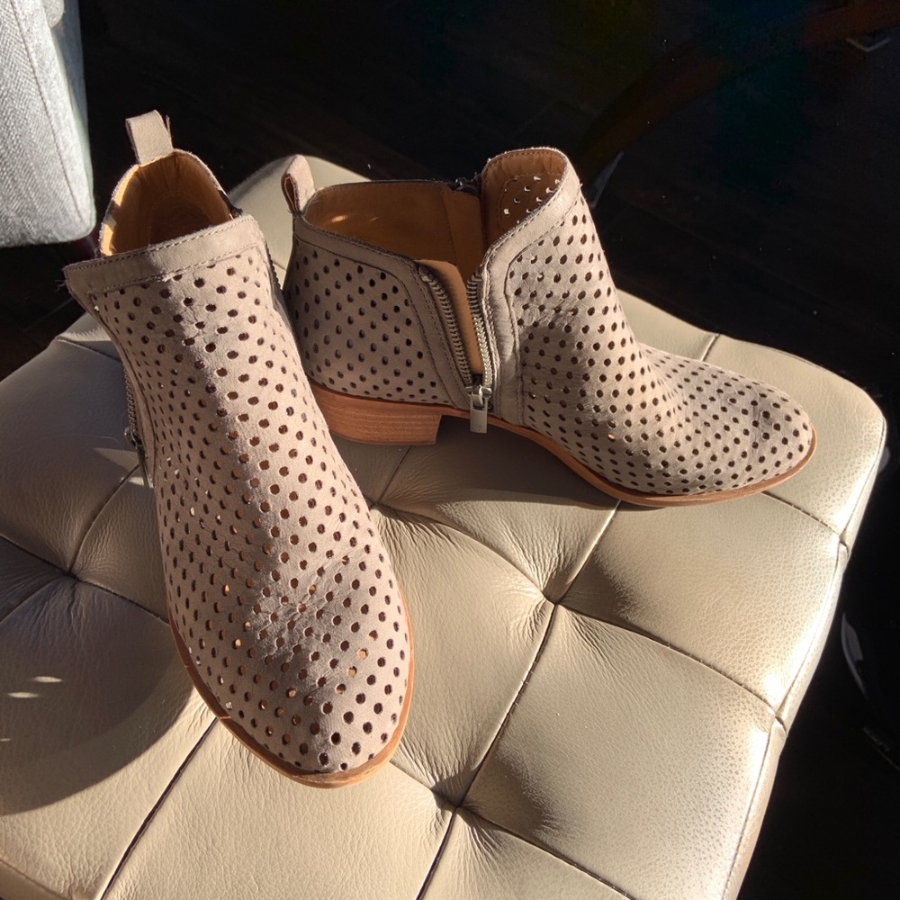 Lucky Brand Women’s Perforated Basel Bootie